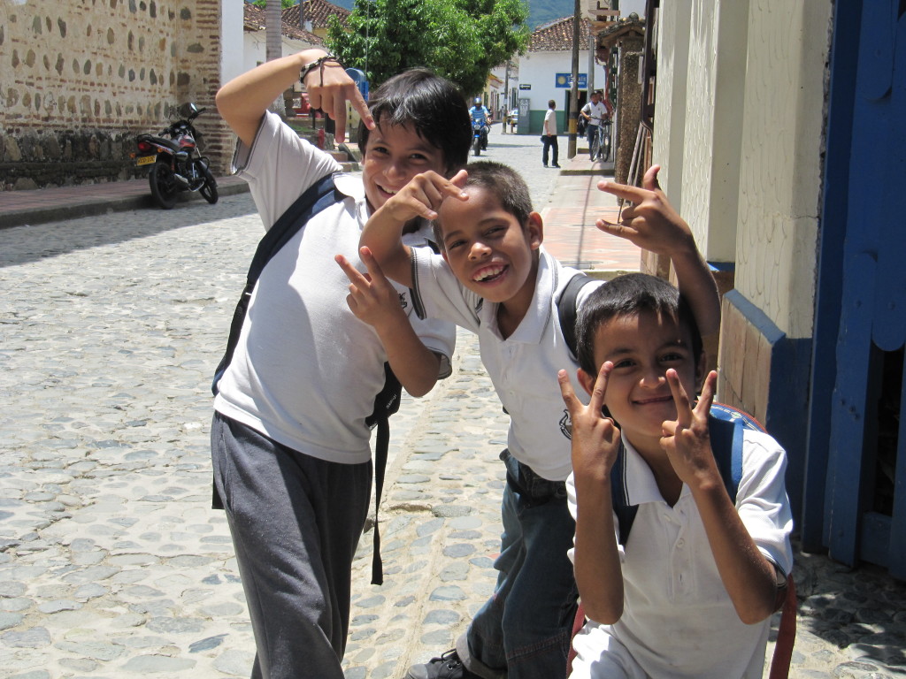 School Children, Santafe, Colombia @SixDegrees