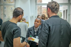 Participants exchange ideas/© Lukas Goltermann
